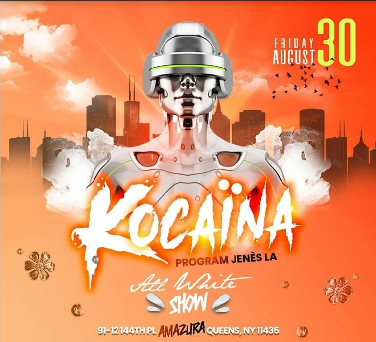 Kocaïna 2024 - All White Party in NYC.