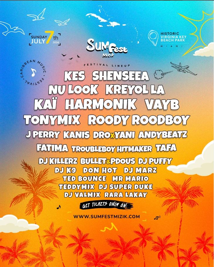 Sumfest music festival 2024. Haitian music festival.